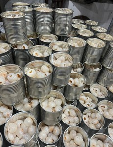 Lychees en conserve de 30 oz dans du sirop et emballage standard pour l'exportation destiné aux supermarchés et prix d'usine - Product Image 5