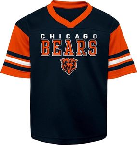 Camiseta de Fútbol Americano Juvenil de los Baltimore Ravens, Azul Marino con Rayas Blancas y Negras, Ropa Deportiva de Poliéster Resistente - Product Image 2