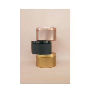 Vela metálica en frasco con tapa, velas de larga duración para diferentes estaciones en frasco metálico con tapa. - Product Image 4