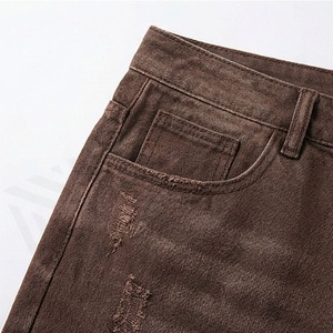 Short en jean pour homme, dernier design, respirant, confortable, tendance, décontracté, streetwear, prix raisonnable - Product Image 5