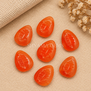 Piedra Tallada de Concha de Caracol Cornalina 20x15mm, Piedra Suelta para Joyería, Suministros para Hacer Colgantes, Venta al por Mayor - Product Image 2