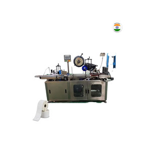 Machine d'étiquetage de bouteilles en papier autocollant électrique pour contenants ronds, plats et carrés avec fonctionnement automatique - Product Image 3