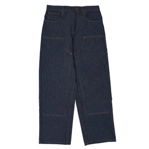 Pantalon décontracté en coton noir imprimé That's Awful Lot Cough Syrup, coupe droite, taille mi-haute, respirant, coupe-vent, printemps - Product Image 6