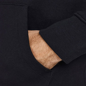 Sweat-shirt à capuche pour homme, coupe classique, en mélange de coton tricoté, streetwear d'hiver - Product Image 6