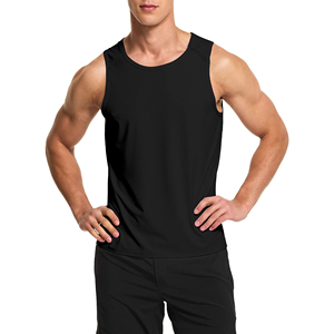 OEM Men's Custom Muscle Fit Tank Top Sleeveless <b>Vest</b> Wholesale Sublimation Printing Breathable Gym Training Sportswear Tank Tops - Product Image 2