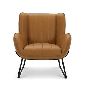 Sillón de Salón Nórdico Minimalista con Respaldo Alto, Mueble Americano de Lujo para Sala de Estar, Dormitorio u Hotel, Duradero y Elegante - Product Image 1