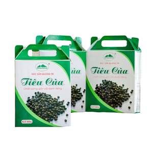 600g Pimienta Negra Entera 100% Vietnam Sepon Cruda en Caja Resellable, 2 Años de Duración - Product Image 1