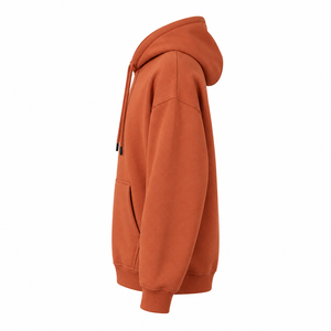 Sweat à capuche en coton molletonné pour homme avec impression silicone, marque privée, fabricant de vêtements personnalisés en gros - Product Image 2