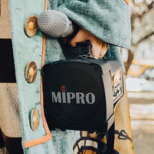 MIPRO MA-189 Personal <b>Wireless</b> PA System with 2 Handheld <b>Wireless</b> <b>Microphones</b> | UHF | Rechargeable | Professional Audio Solution - Product Image 4
