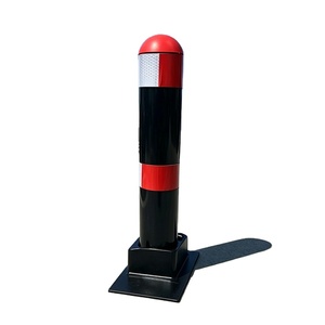 Barrera de Estacionamiento, Protector de Espacio para Auto, Anticolisión, Bolardo Resistente para Exteriores, para Edificios de Oficinas - Product Image 1