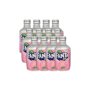Fanta White Peach Japón, 24 Latas de 500ml con 12g de Azúcar por 100ml, para un Sabor Dulce y Refrescante, Redes de Distribución Mayorista - Product Image 1