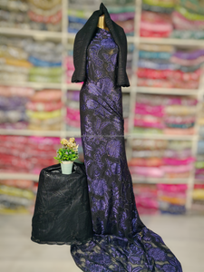 ชุดเดรสผ้าชีฟองลายดอกไม้สีเขียว 100% ผ้าไหมทอแบบแจ็คการ์ด  แบบเรียบง่าย สไตล์ฟรานซาวี  ชุดเดรสแบบดั้งเดิมของโซมาเลีย สำหรับผู้หญิงและเด็กผู้หญิงมุสลิม - Product Image 3