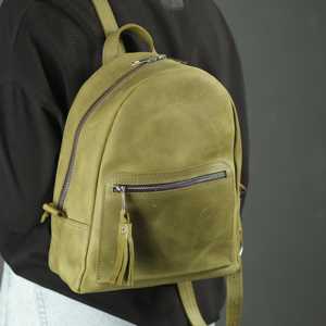Sac à dos mini en cuir véritable de luxe pour femme, sacs et valises personnalisés en cuir de vachette, sac tendance pour femme LSBP-0106 - Product Image 6