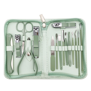 Ensemble complet de soins professionnels pour les ongles, pour un toilettage et un entretien précis, collection d'instruments de beauté en acier inoxydable - Product Image 6