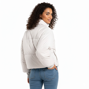 Abrigo de Invierno de Lujo para Mujer, Chaqueta Acolchada Reversible Impermeable de Alta Calidad, Ecológica, con Capucha, Cálida y Larga para Actividades al Aire Libre - Product Image 5