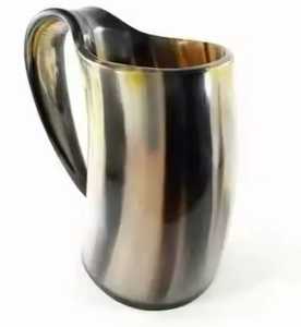 buffalo Horn Mug hand made mugs eco friendly and 100% natural organic matireal <b>drinkware</b> <b>accessories</b> - Product Image 3