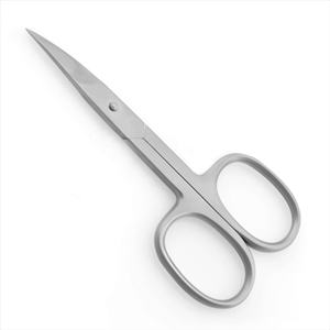 Las mejores tijeras de uñas para cutículas curvas rectas con acabado satinado, cuchillas afiladas para manicura y pedicura, herramienta de belleza para el cuidado de las uñas - Product Image 3