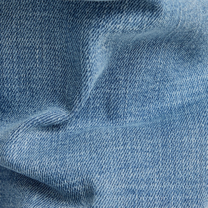 Jeans de Mezclilla con Efecto Desgastado Tridimensional, Corte Recto, Lavado Medio, Elásticos, para Hombre, Invierno, Moda 3D, Venta al Por Mayor, OEM ODM - Product Image 6