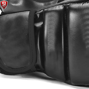 Gants de sparring MMA de haute qualité, sur mesure, en cuir PU, antidérapants, avec sangle de poignet réglable, fermeture auto-agrippante, pour adultes - Product Image 5
