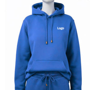 เสื้อฮู้ดผ้าฟลีซมีกระเป๋า  โลโก้สั่งทำด้านหน้า เนื้อผ้าหนานุ่ม ระบายอากาศได้ดี เหมาะสำหรับฤดูหนาว แขนยาว ขายส่งสำหรับผู้ชาย - Product Image 4