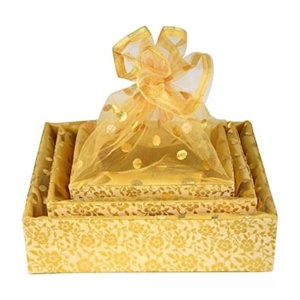 Unique Decorative Hamper Baskets Dry Fruit Box Indian Gift Wedding Gift Return Handmade Gift Hamper Wedding Favour - Product Image 5