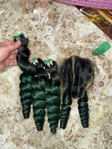 Loose Wave Bundles Make Ombre Color From Original Vietnamese Human Hair for <b>Hot</b> Black Women Styles - Product Image 5