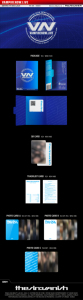 ENHYPEN 7º Mini Álbum [THE SINVANISH] Versión Weverse, Portada Azul, Diseño Vampire Now News Network, Música Pop Coreana - Product Image 2