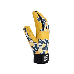 Gants de jardinage en cuir et polyester à doigts entiers avec sangle de poignet réglable pour la plantation, la taille des plantes et le rempotage, logo personnalisé OEM - Product Image 4