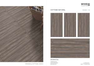 กระเบื้องพอร์ซเลนเนื้อแมตต์สีธรรมชาติ ขนาด 60x120 ซม. สำหรับปูพื้นและผนังภายในบ้านและอาคารพาณิชย์สมัยใหม่ - Product Image 4