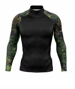 เสื้อแรชการ์ดแขนยาวสำหรับผู้ชาย ป้องกันแสงแดด UPF 50+ สำหรับกิจกรรมกลางแจ้ง เสื้อป้องกันแสงแดด UPF 50+ สำหรับผู้ชาย สำหรับกิจกรรมกลางแจ้ง - Product Image 5