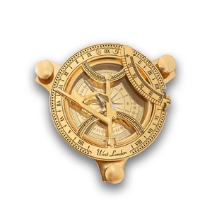 Artisan Crafted Sailing Direction Instrument in Solid Brass with Protective Case for Outdoor Discovery Enthusiasts - Product Image 6