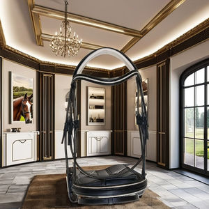 Equipo de entrenamiento ecuestre de cuero de caballo, brida de cuero personalizable en varios tamaños, estilo inglés y occidental, al mejor precio al por mayor. - Product Image 5