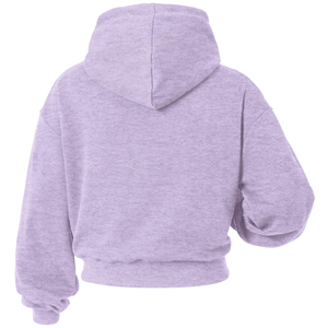 บริการ OEM เสื้อฮู้ดดี้ผู้หญิงราคาถูก ทรงครอป สไตล์ลำลอง สตรีทแวร์ ไหล่ตก ระบายอากาศได้ดี เป็นมิตรกับสิ่งแวดล้อม เสื้อฮู้ดดี้ถักนิตติ้ง - Product Image 2
