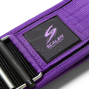 Strong and Durable Adjustable Nylon Lever <b>Belt</b> with Protection for Weight Lifting and Muscle Building - Product Image 5