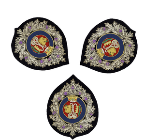 Badges brodés sur mesure de haute qualité en fil de bullion, écologiques, sans nickel, de luxe, lavables pour vêtements - Vente en gros - Product Image 4