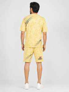 Ensemble d'été délavé à l'acide pour hommes, modèle 2026, vente en gros, confortable, respirant, léger, service OEM - Product Image 5