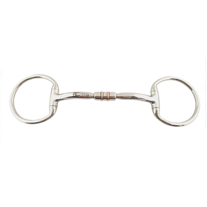 Bocado de Acero Inoxidable de Alta Calidad con Anillo en D y Boquilla Lisa para Entrenamiento y Uso Estable, para Adultos y Control Cómodo - Product Image 2