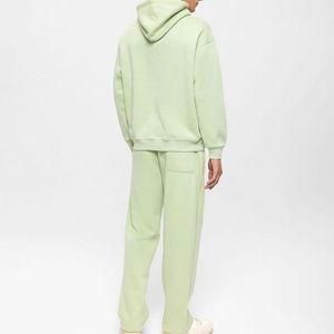 Conjunto Deportivo de Algodón para Hombre, Marca Privada, Liso, Teñido, con Logotipo Personalizado, para Correr - Product Image 3