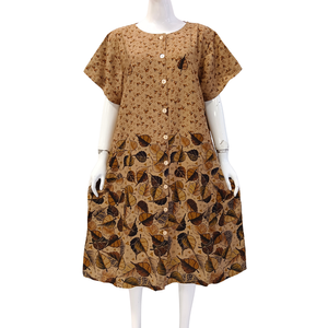 Chemise décontractée pour femme, entièrement boutonnée devant, col rond, belle et confortable - Product Image 5