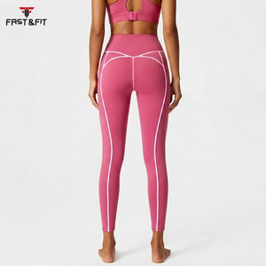 2026 Collection Best Selling Woman <b>Leggings</b> High Waist <b>Ladies</b> Fitness <b>Leggings</b> Stretch Gym Pants For Sale - Product Image 2