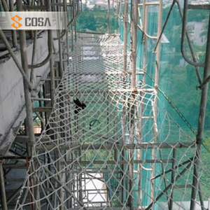 ตาข่ายนิรภัยก่อสร้างคุณภาพสูงสีขาว ยี่ห้อ Cosa เวียดนาม แบบถัก - Product Image 2