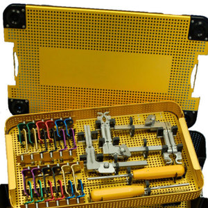Système de fixation de la colonne vertébrale, ensemble d'implants, vis en alliage de titane, tiges, connecteurs, instrumentation chirurgicale orthopédique, ensemble d'implants spinaux - Product Image 5