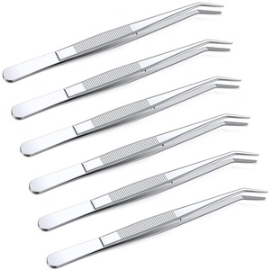 Dental Tweezers Finish Polish Tissue <b>Pliers</b> Stainless Steel Deluxe Cushion High Quality Surgical Straight Manual Class I CE - Product Image 3