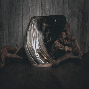 Medieval Style Viking Drinking Horn Mug (Buffalo Horn)-Eco-Friendly Polished for Wine/<b>Beer</b> for Parties & Weddings - Product Image 5