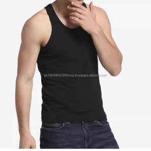 เสื้อกล้ามผู้ชายผ้าฝ้ายระบายอากาศได้ดี2025เสื้อกล้ามสำหรับเล่นกีฬาเข้ายิมเสื้อกล้ามสำหรับ2025 - Product Image 1