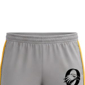 Men's Gray Yellow Cricket Pants Long Sports Trousers Team Uniform Outdoor Game Wear Training Bottoms <b>Athletic</b> Clothing - Product Image 3