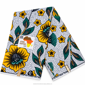 Tissu en organza imprimé Ankara africain en gros, textile en coton pour vêtements, robes, jupes, couture, rideaux, jouets pour garçons - Product Image 4
