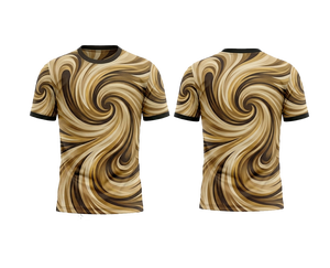 เสื้อกีฬาแบบซับลิเมชั่นระบายอากาศได้ดี ผลิตตามสั่ง คอวี แขนสั้น 100% โพลีเอสเตอร์ ซับเหงื่อได้ดี สำหรับผู้ใหญ่ 男女  ใส่ได้ - Product Image 4