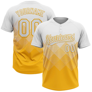 เสื้อเบสบอลซอฟต์บอลแบบสั่งทำพิเศษ ปักสองปุ่ม แห้งเร็ว สำหรับเด็ก วัยรุ่น ผู้ชาย ผู้หญิง ชุดกีฬา - Product Image 1