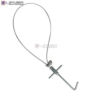 Herramienta de sujeción de cerdos para uso veterinario, instrumental quirúrgico, uso agrícola, profesional, sujeta cerdos de acero inoxidable de 18 pulgadas con liberación rápida - Product Image 6